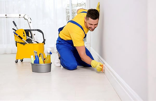 What are the specifics of cleaning up after a renovation?