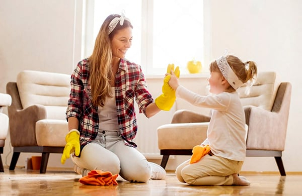 5 secrets to perfect cleaning of your apartment or country house