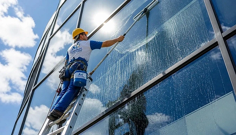 Window Cleaning for Offices and Commercial Buildings