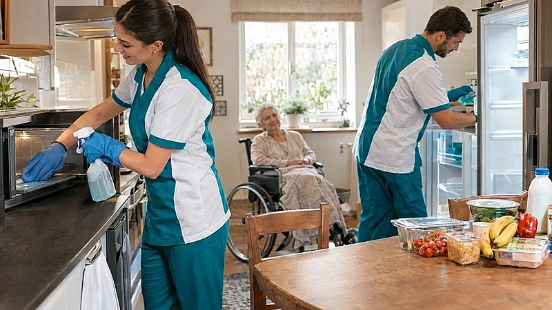 General cleaning for regular household maintenance