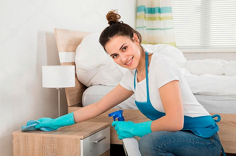 Book a professional cleaning service