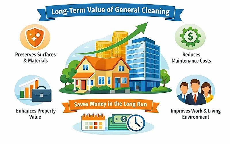 Long-Term Value of General Cleaning