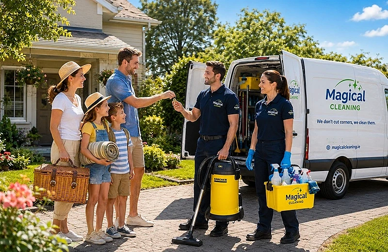 Summer is a time for relaxation, not for cleaning the house