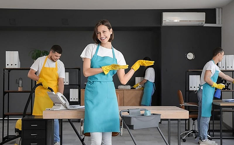 General cleaning cleaning in Office