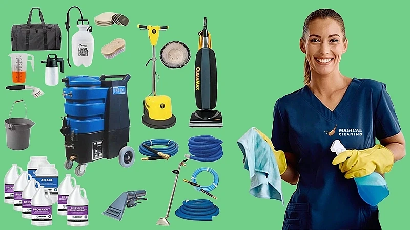 That's why professional cleaning equipment is better