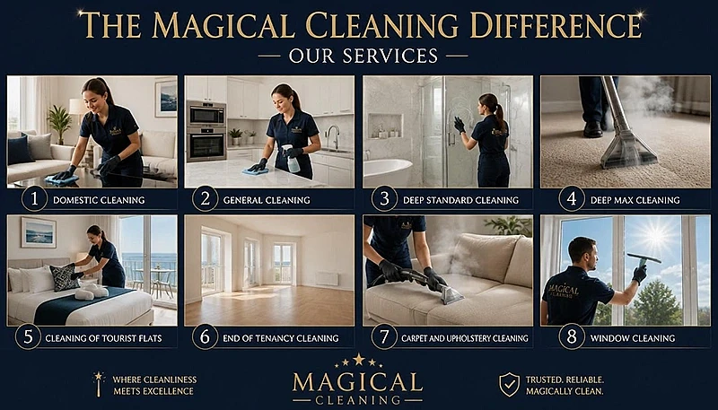 The Magical Cleaning Difference – Our Services
