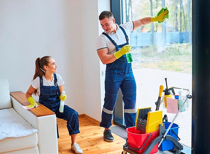 Book a cleaning your home