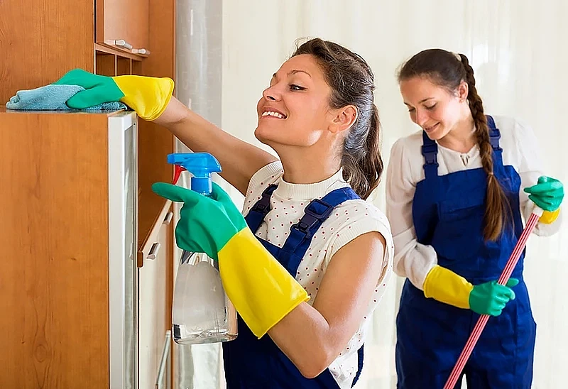 Emma, leading cleaning specialist