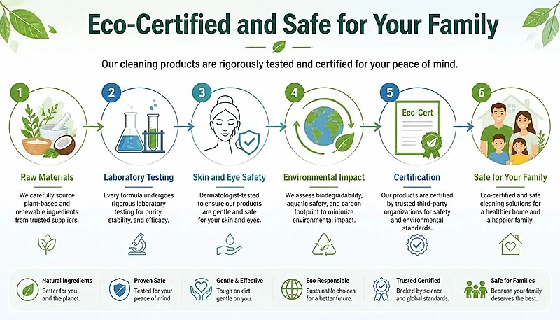 Eco-Certified and Safe for Your Family