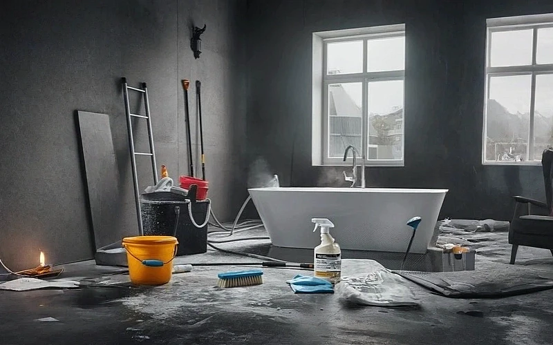The right choice for you is a professional post-construction clean