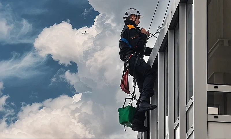 Exterior Window Cleaning and High-Level Access