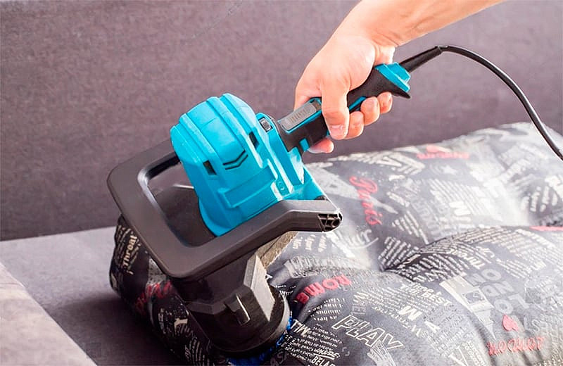 Upholstered furniture cleaning process