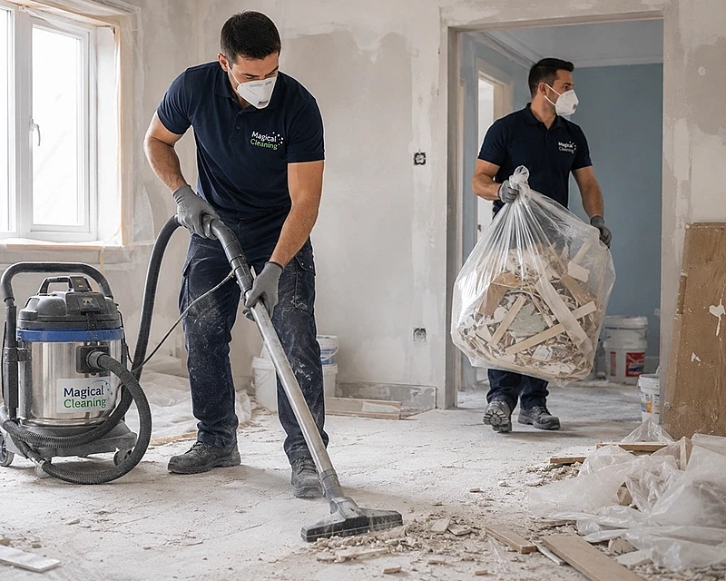 After the Builders Leave A Post-Construction Nightmare Turned Pristine