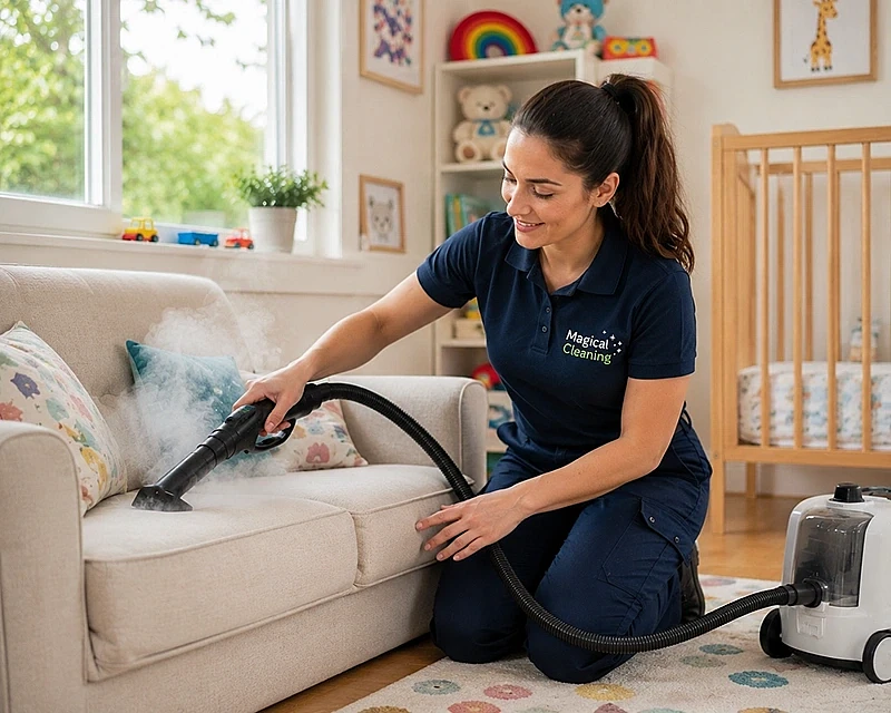 Reviving a Family Heirloom and a Modern Sofa Through Expert Dry Cleaning of Furniture