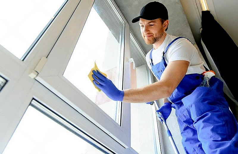 Professional window cleaning